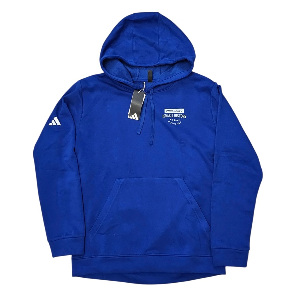 NEW! Adidas Unisex Blue Hoodie Size Large